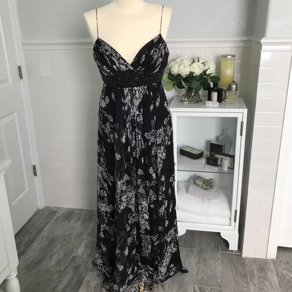 Mac Duggal silk gown